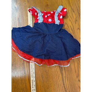 Girls Minnie Mouse‎ Dance Costume, Size XS